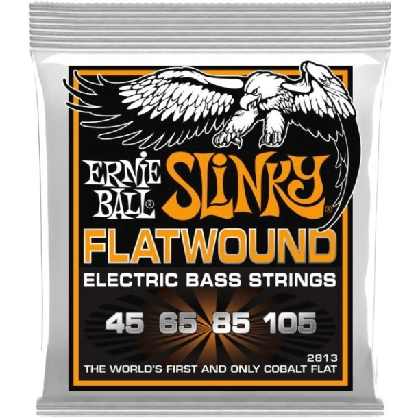 Ernie Ball 2813 Flatwound Cobalt Bass